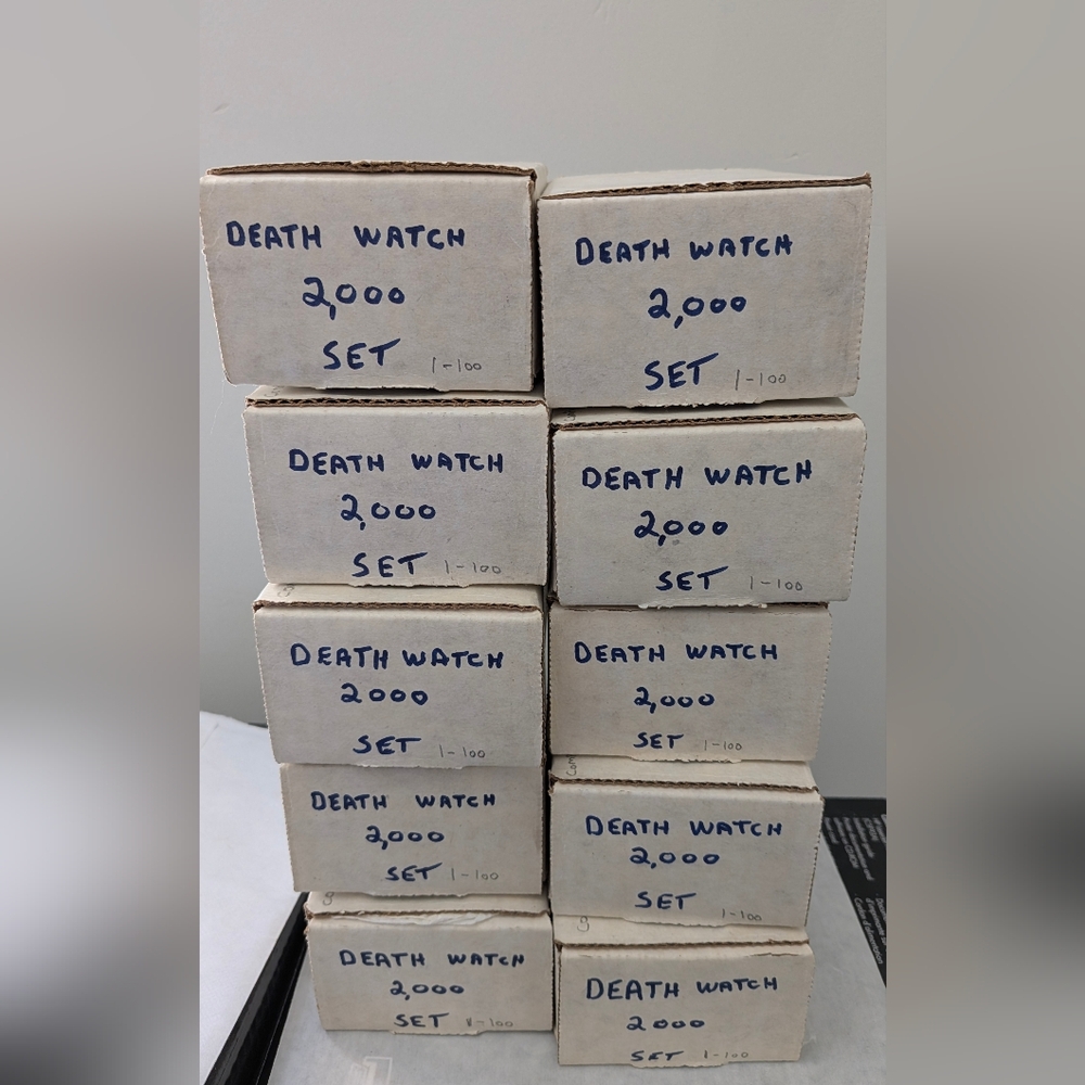 1993 Classic Deathwatch 2000 Begins Trading Cards Complete Card Set (10 Set) NM
